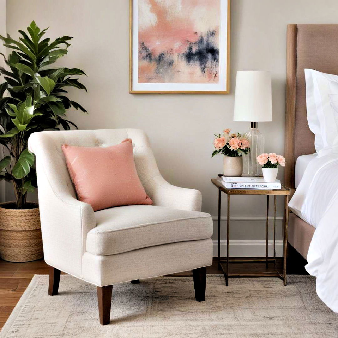 accent chair for cozy bedroom - 40 Cozy Bedroom Ideas