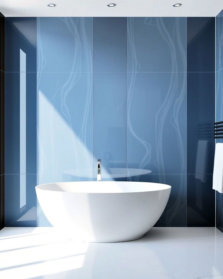 acrylic panels for glossy finish - 40 Wall Paneling Ideas