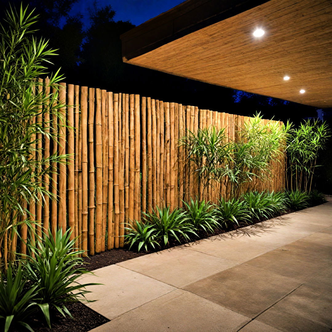 add bamboo screening - 40 Hardscaping Ideas