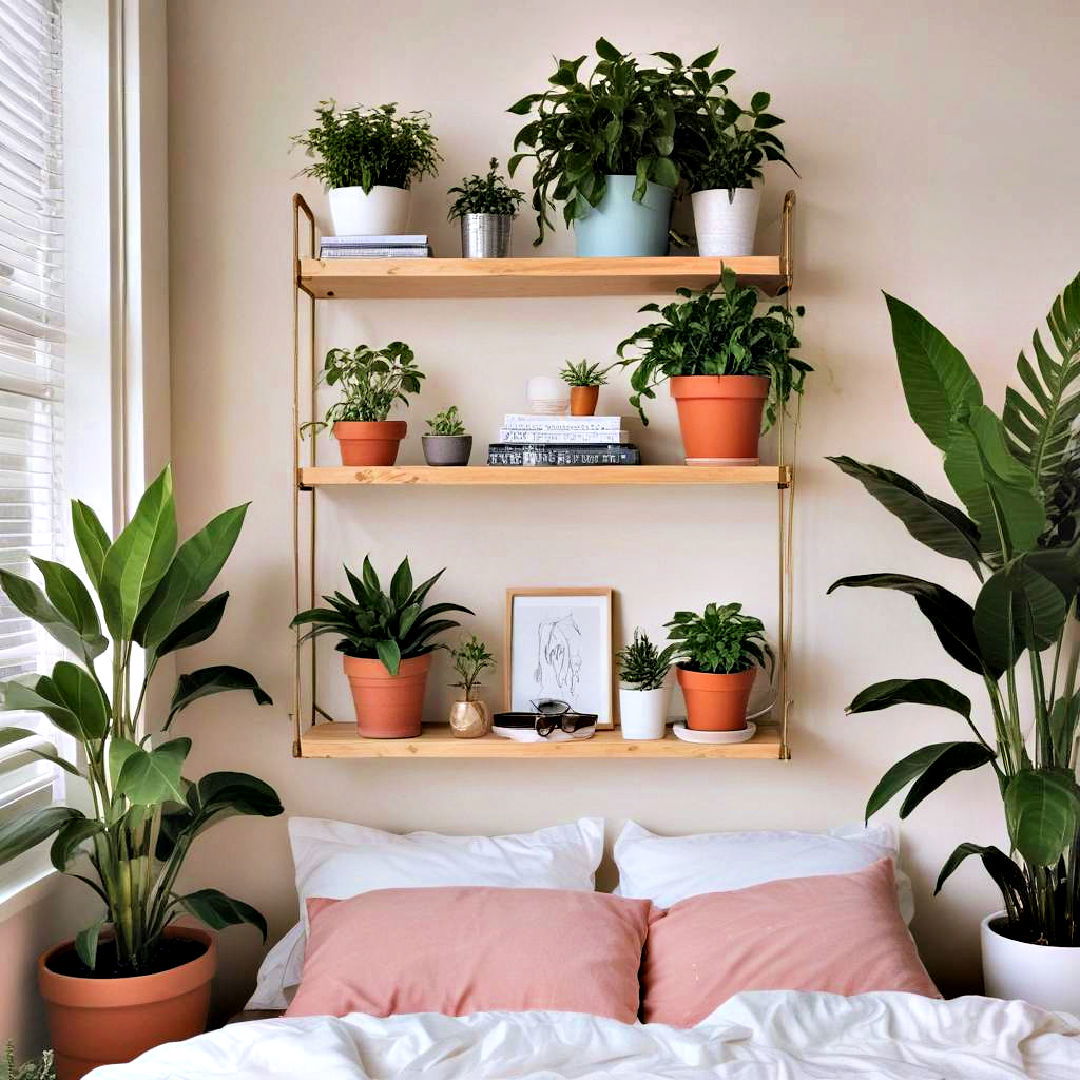 add indoor plants in bedroom - 40 Teenage Girl Bedroom Ideas