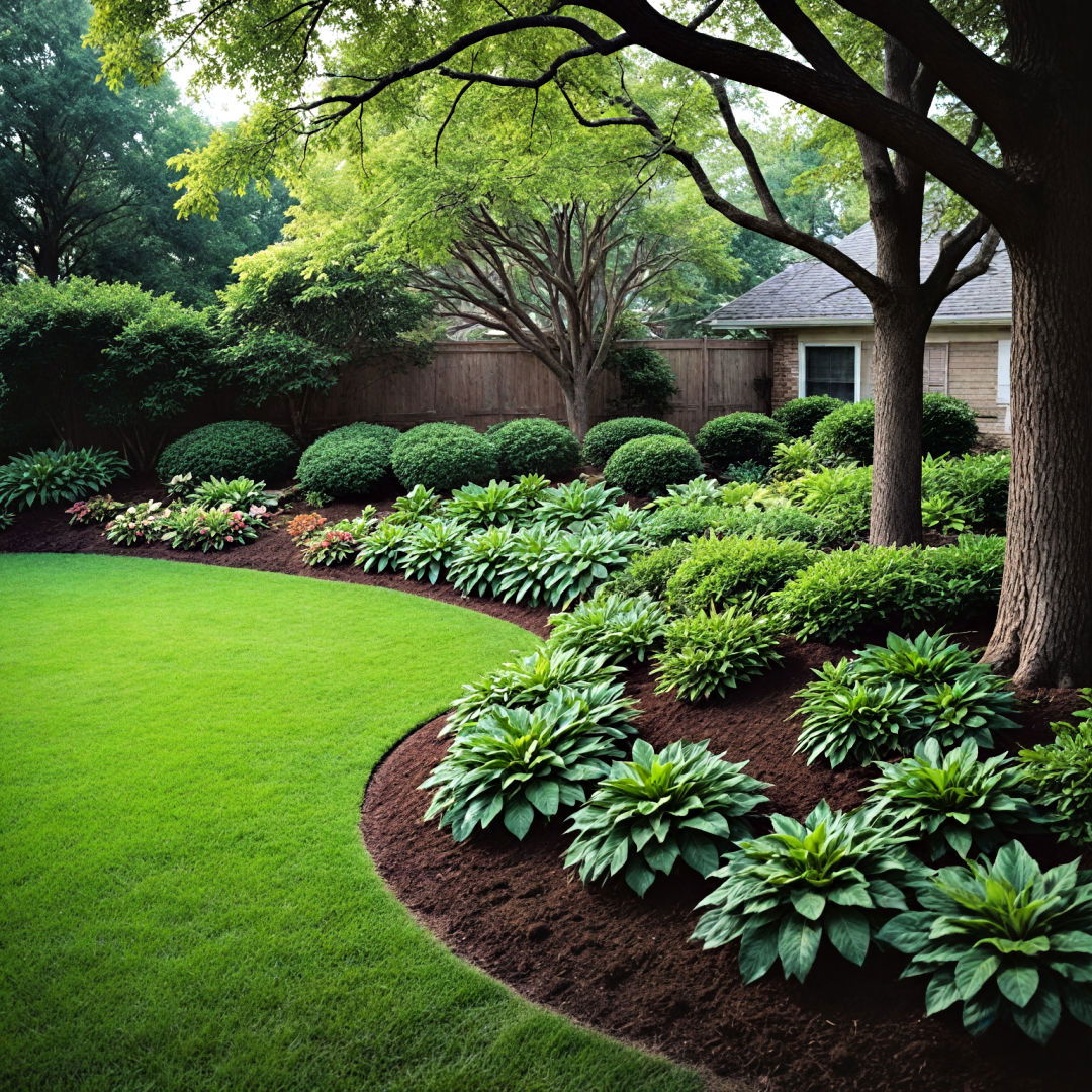 add mulched bed for a clean look - 40 Small Front Yard Landscaping Ideas