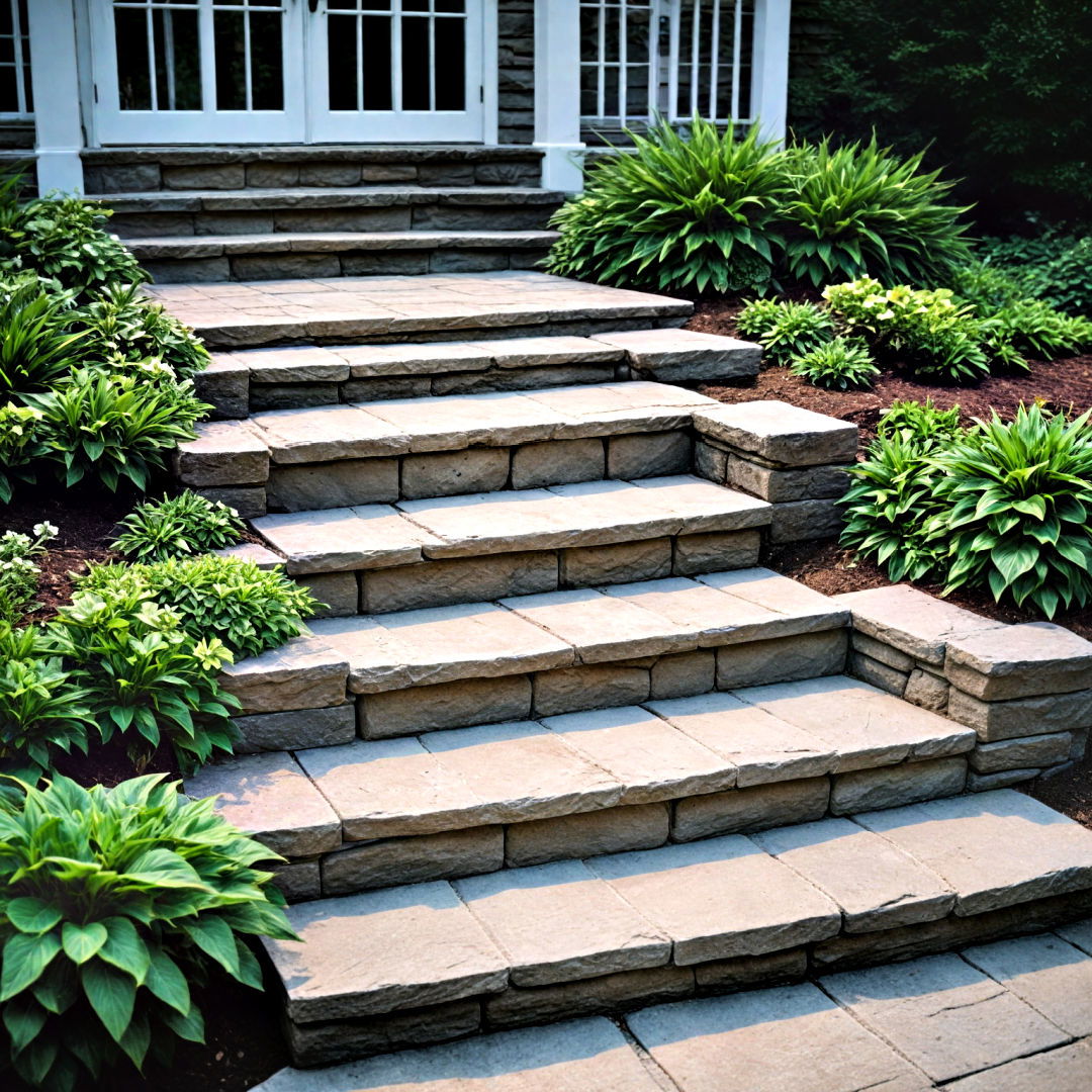 add stylish functionality to your yard with steps - 40 Hardscaping Ideas