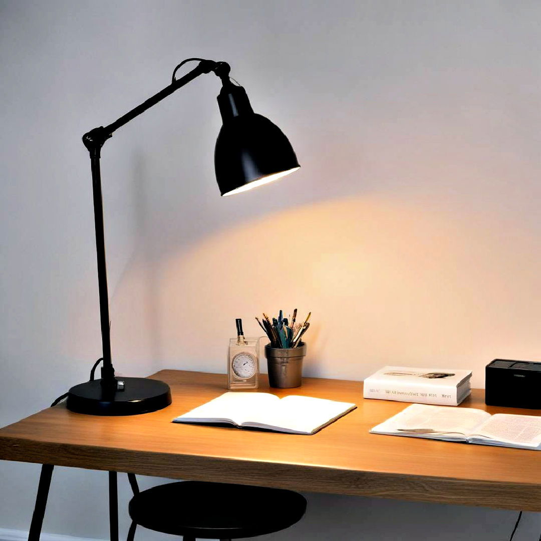 adjustable task lighting - 15 Small Bedroom Lighting Ideas
