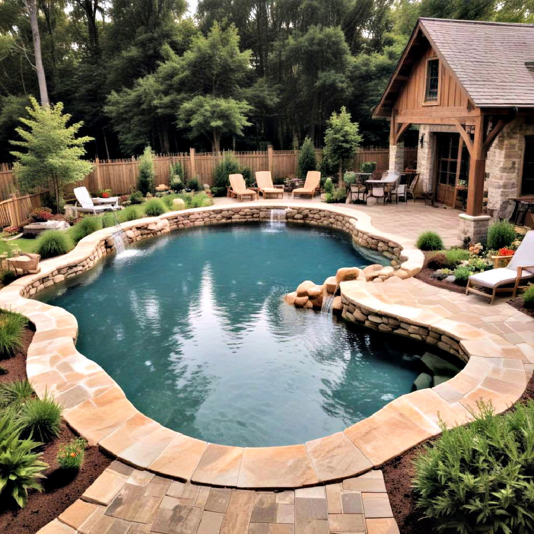 aesthetic farmhouse pool - 40 Backyard Pool Ideas