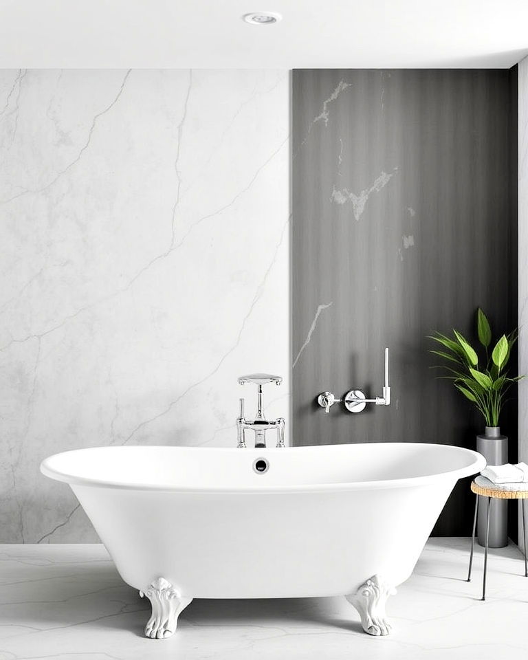 aesthetic freestanding bathtub - 15 Italian Bathroom Design Ideas