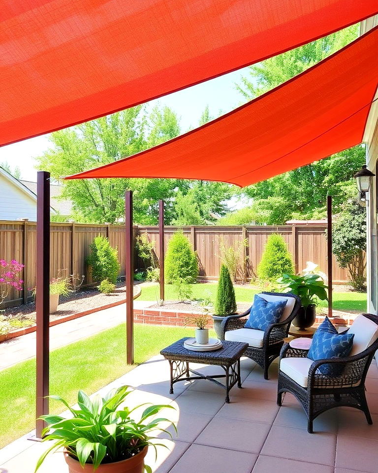 aesthetic garden shade sails - 40 Shade Ideas