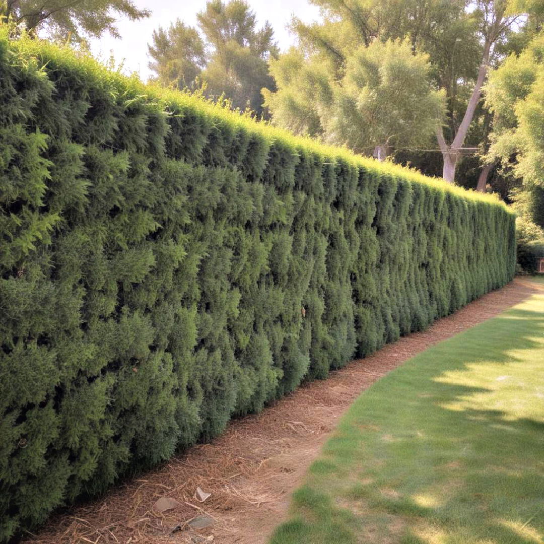 aesthetic hedge fence - 15 Farm Fence Ideas