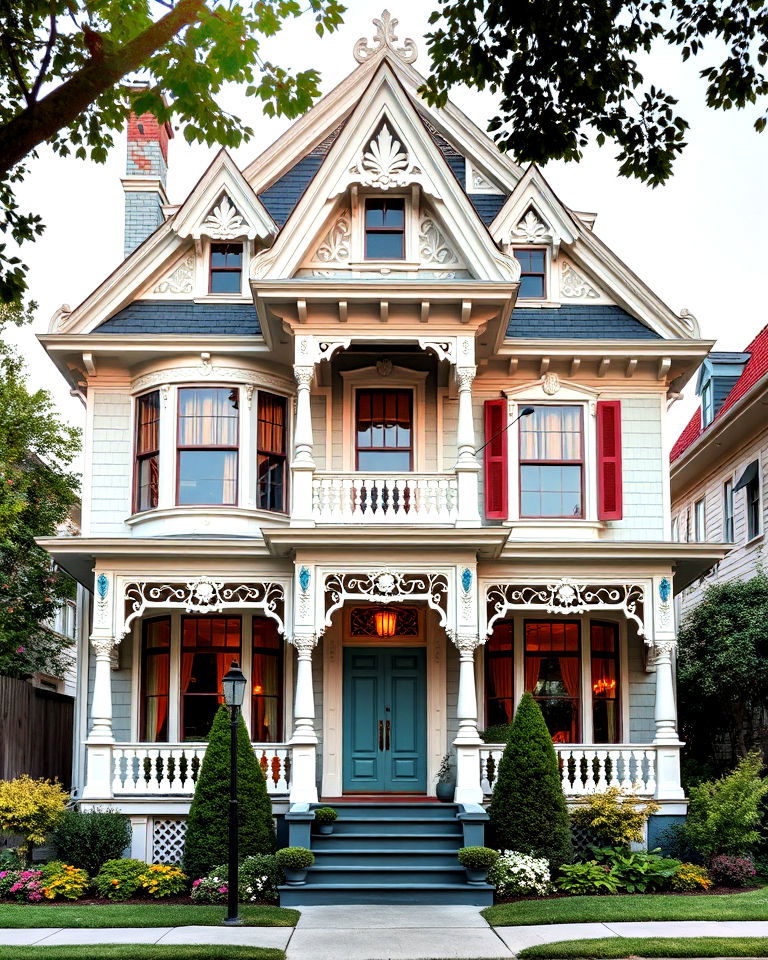 aesthetic house with victorian elegance - 20 Aesthetic House Exterior Ideas