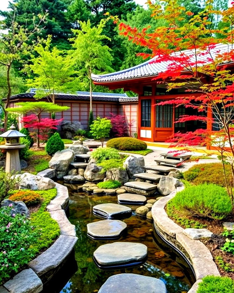 aesthetic japanese inspired garden - 40 Beautiful Gardens