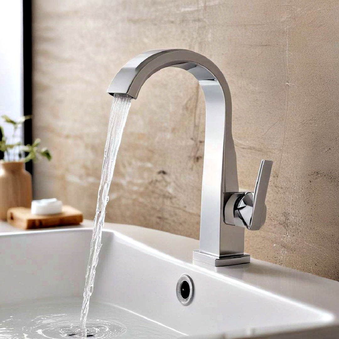 aesthetic motion sensor faucet - 40 Modern Bathroom Ideas
