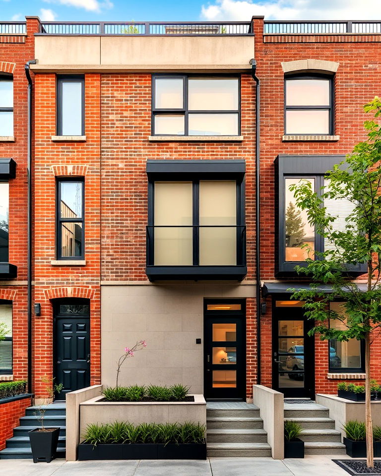 aesthetic urban townhouse design - 20 Aesthetic House Exterior Ideas