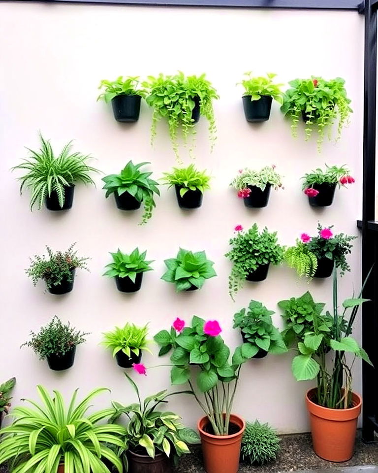 aesthetic vertical garden wall - 25 Aesthetic Garden Ideas