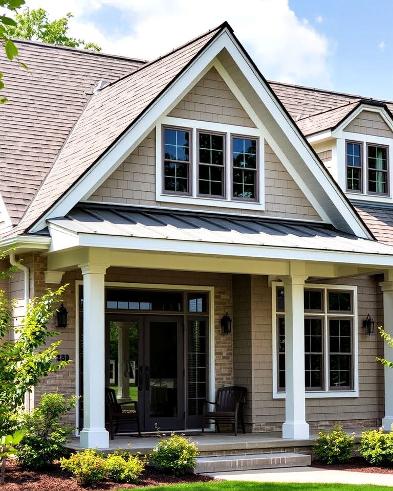 aesthetics gable roof with overhangs - 20 Gable Roof Design Ideas