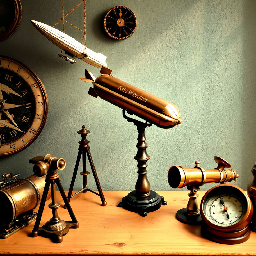 airship decor interior design - 25 Steampunk Interior Design Ideas