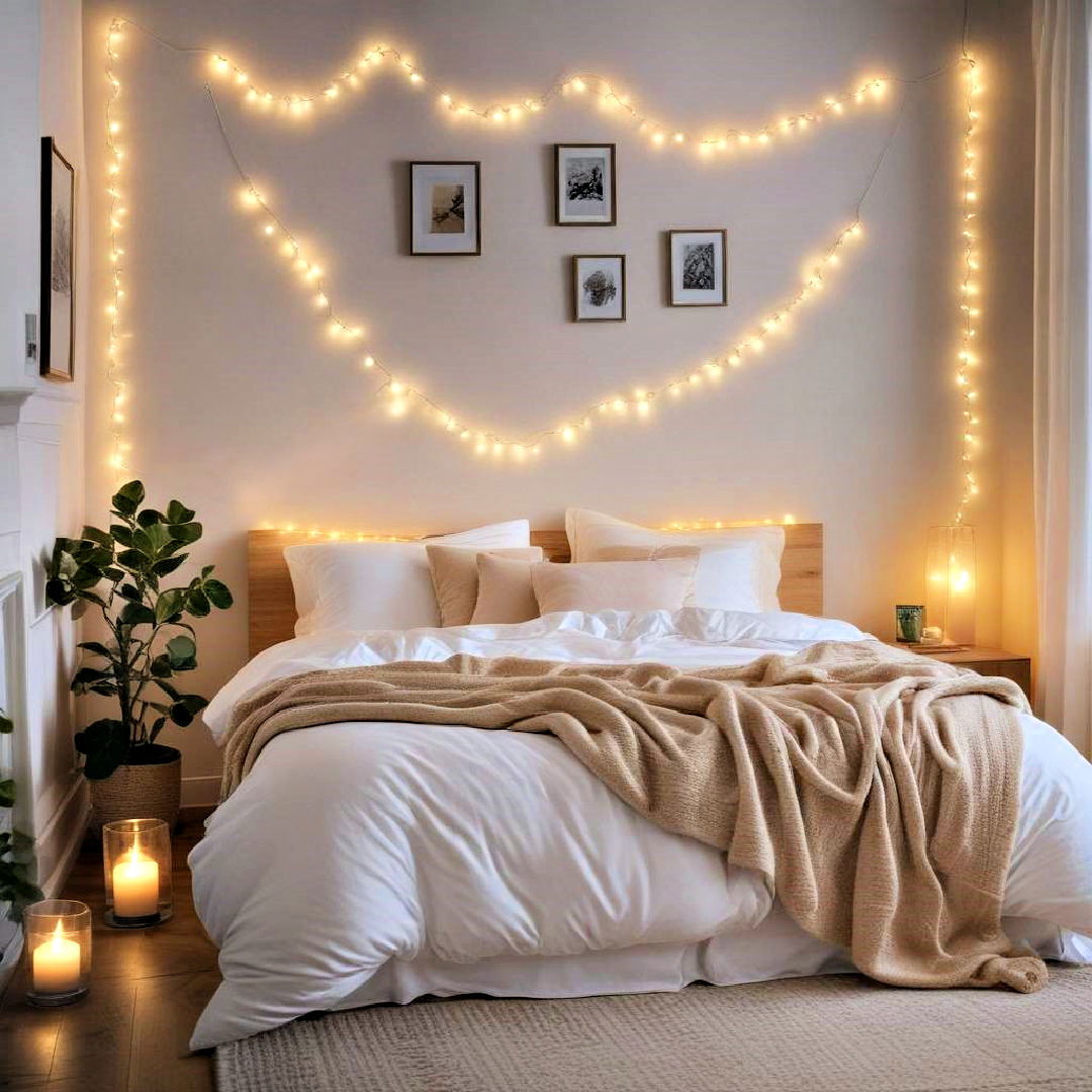 ambient lighting to create cozy retreat - 25 Chill Aesthetic Room Ideas