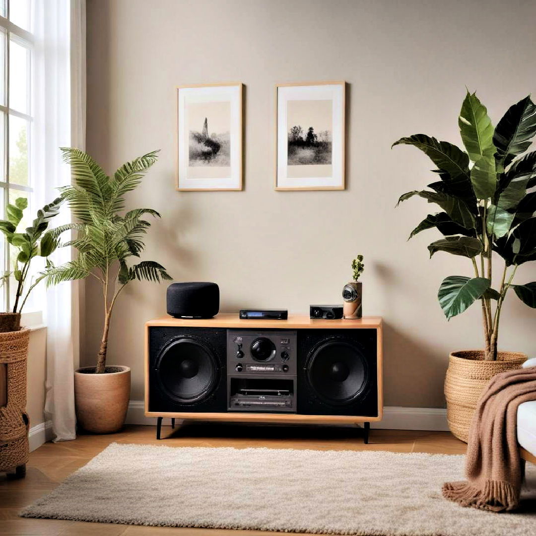 ambient music setup for snug room - 15 Snug Room Ideas