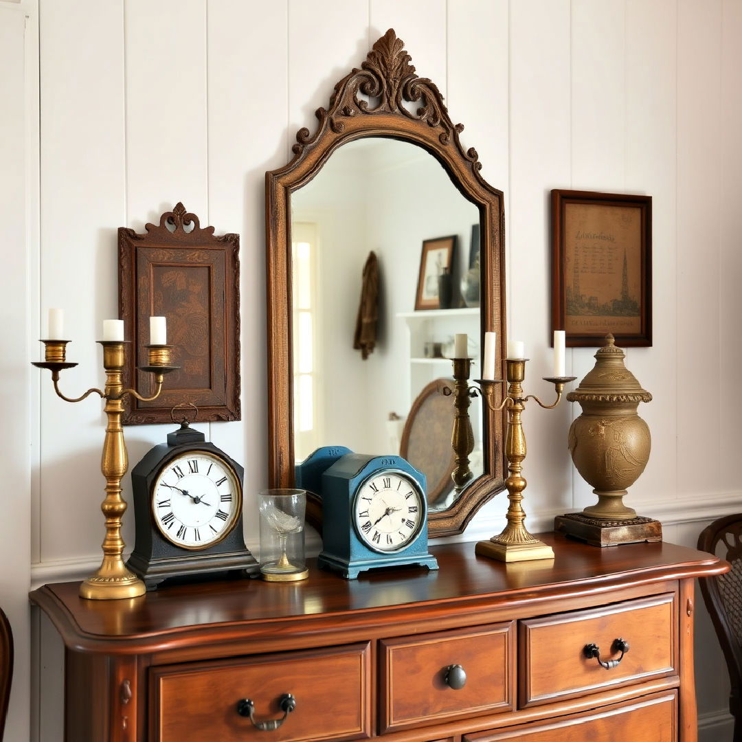 antique accessories for cottage decor - 30 Cottage Decorating Ideas
