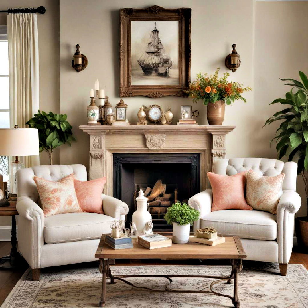 antiques for living room - 40 living room decor ideas