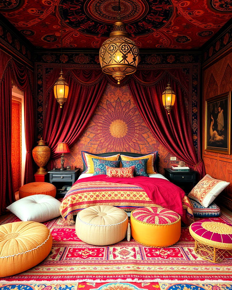arabian nights inspired fantasy bedroom - 20 Fantasy Bedroom Ideas