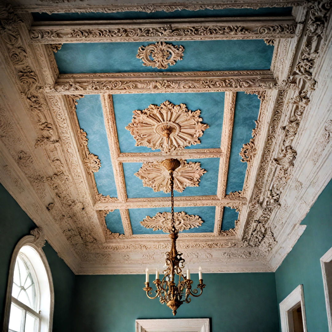 artistic ceiling designs idea - 40 Aesthetic Room Ideas