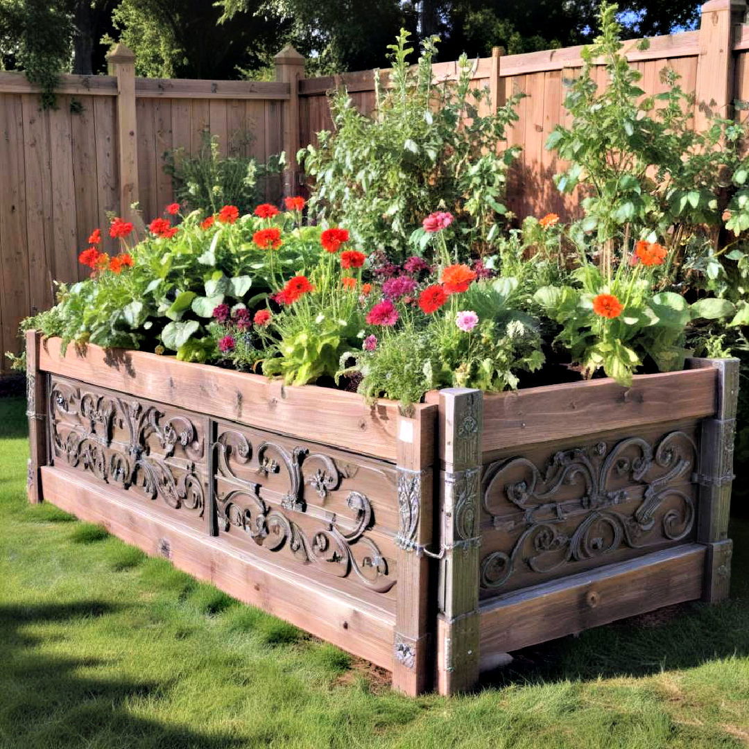 artistic raised garden bed - 40 Raised Garden Bed Ideas