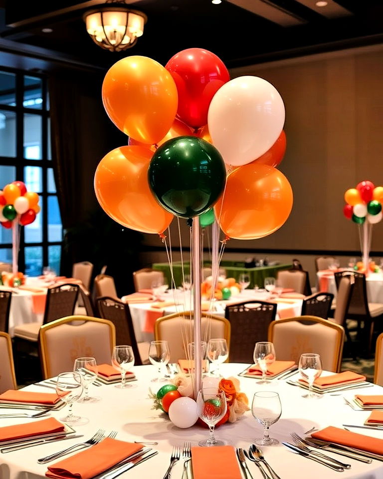 balloon centerpieces to reflect the season - 25 Balloon Centerpiece Ideas