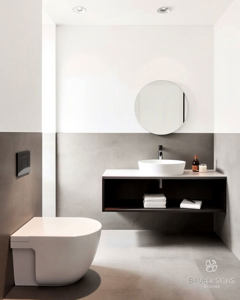 bathroom with minimalist italian design - 15 Italian Bathroom Design Ideas