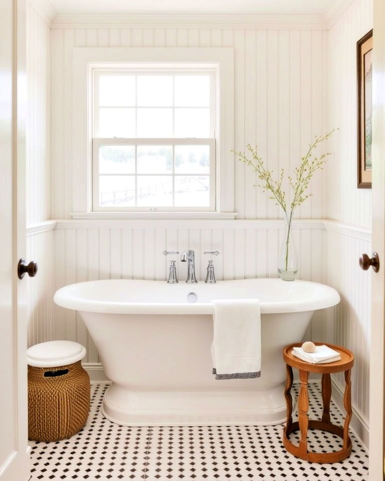 beadboard wainscoting for traditional bathroom - 20 Traditional Bathroom Ideas