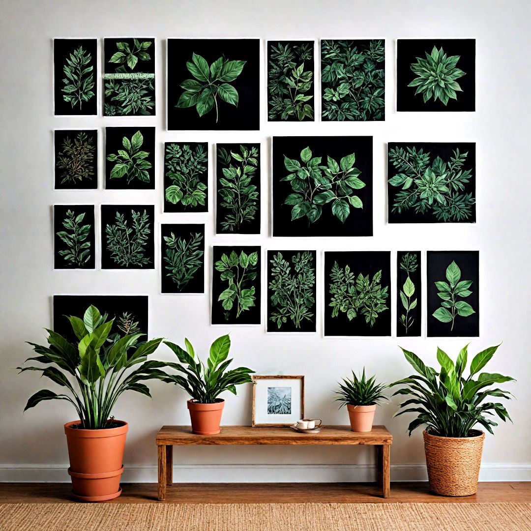 beautiful organic layout gallery wall - 40 Gallery Wall Ideas