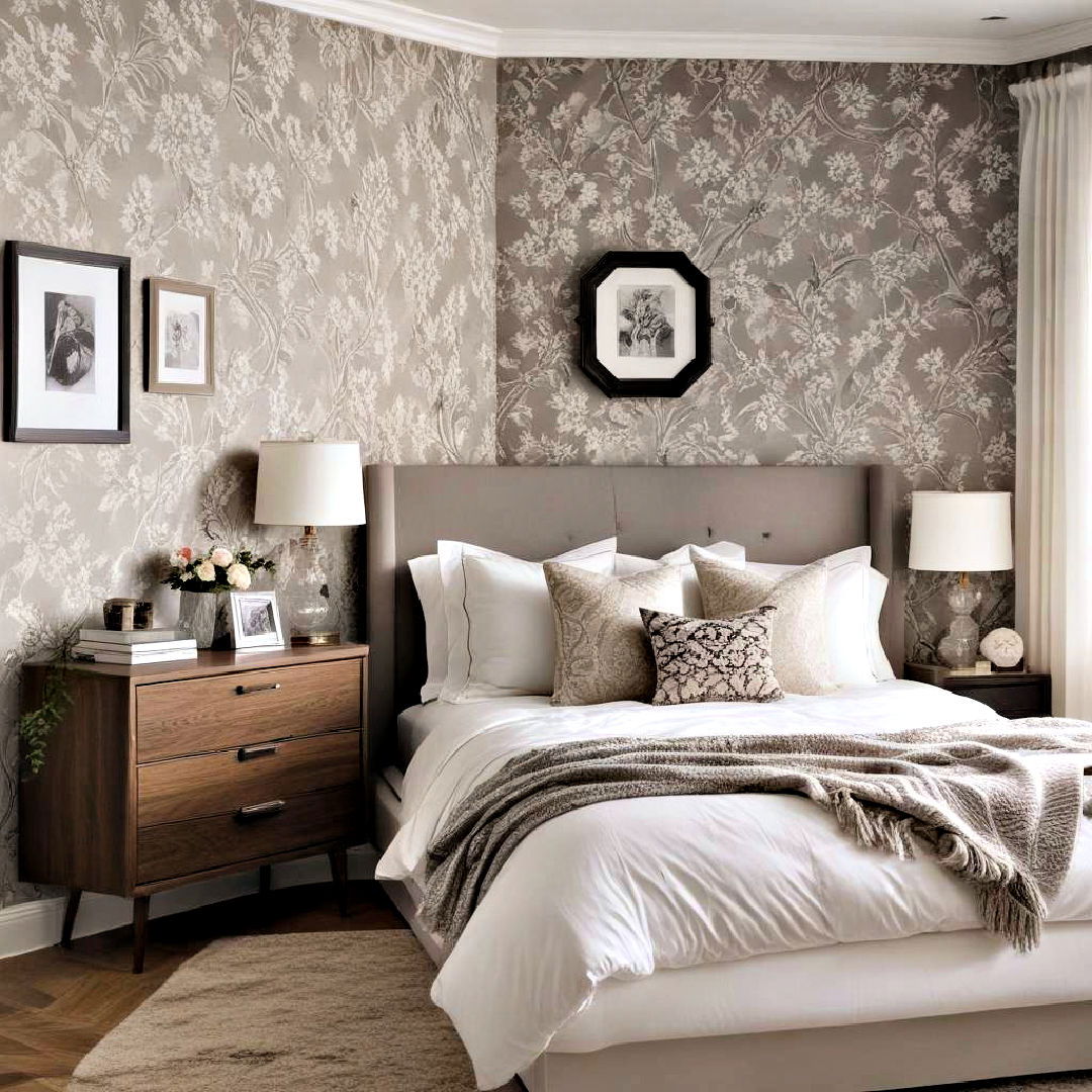 bedroom corner with accent wall - 15 Bedroom Corner Ideas