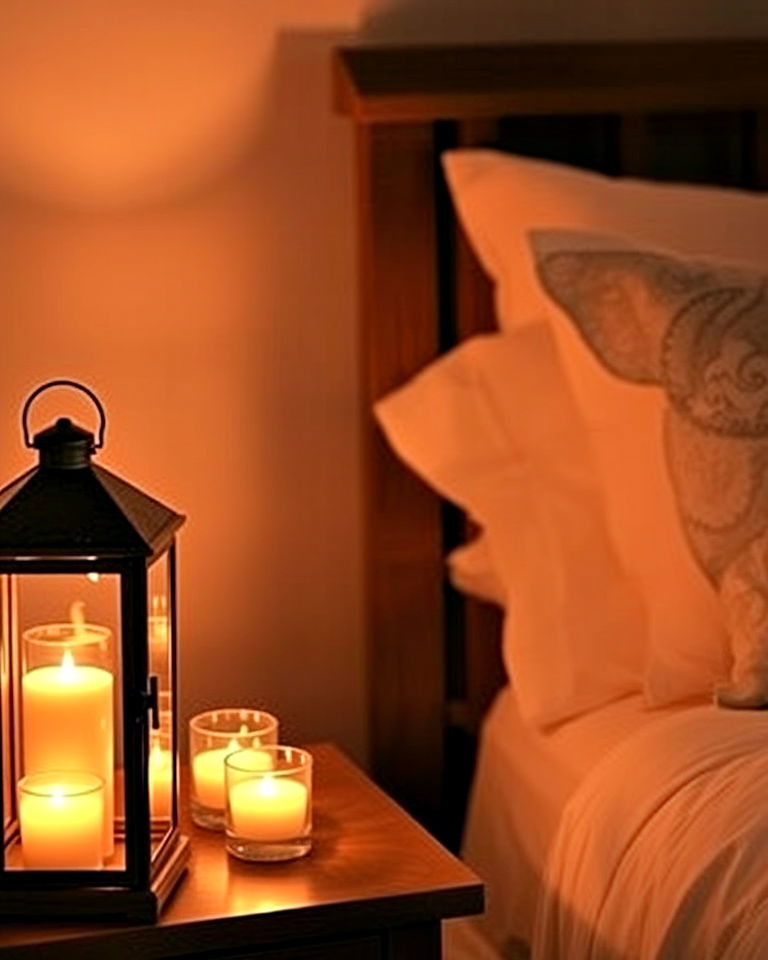 bedroom with lanterns decor - 30 Lantern Decor Ideas
