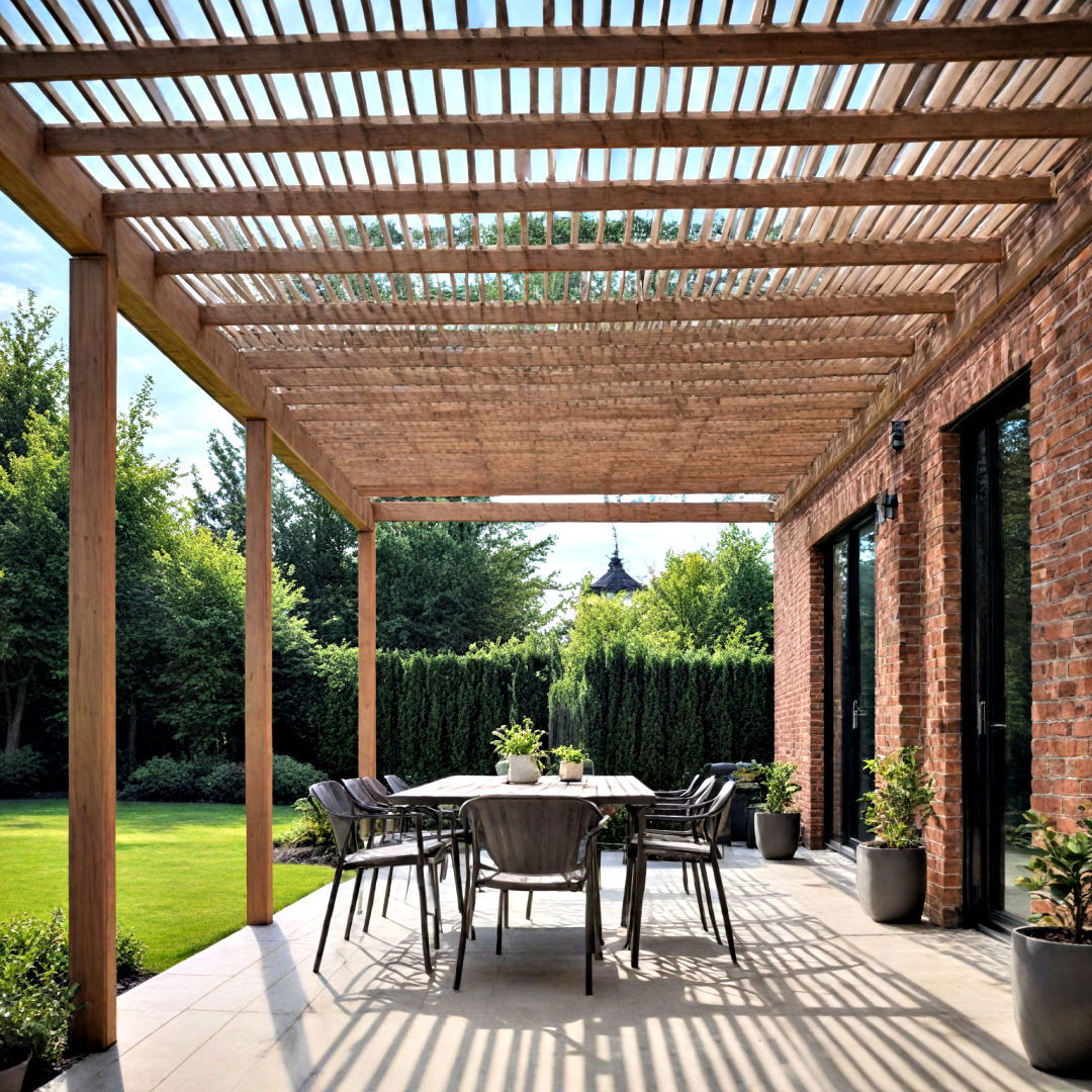 bioclimatic modern pergola - 20 Modern Pergola Ideas