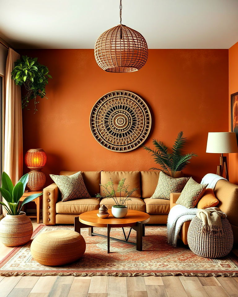 boho aesthetic earthy color palette - 30 Boho Decor Ideas