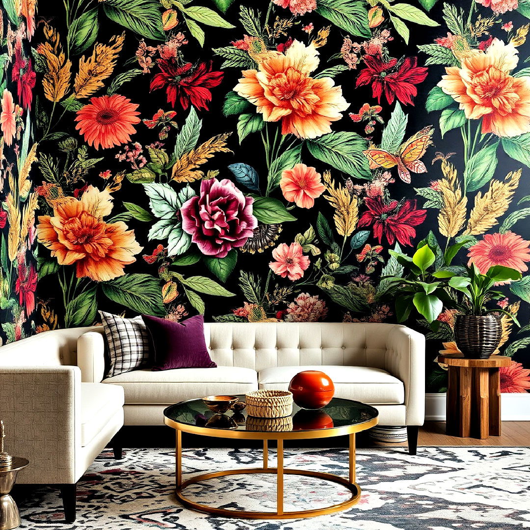 bold wallpaper design - 30 Maximalist Decor Ideas