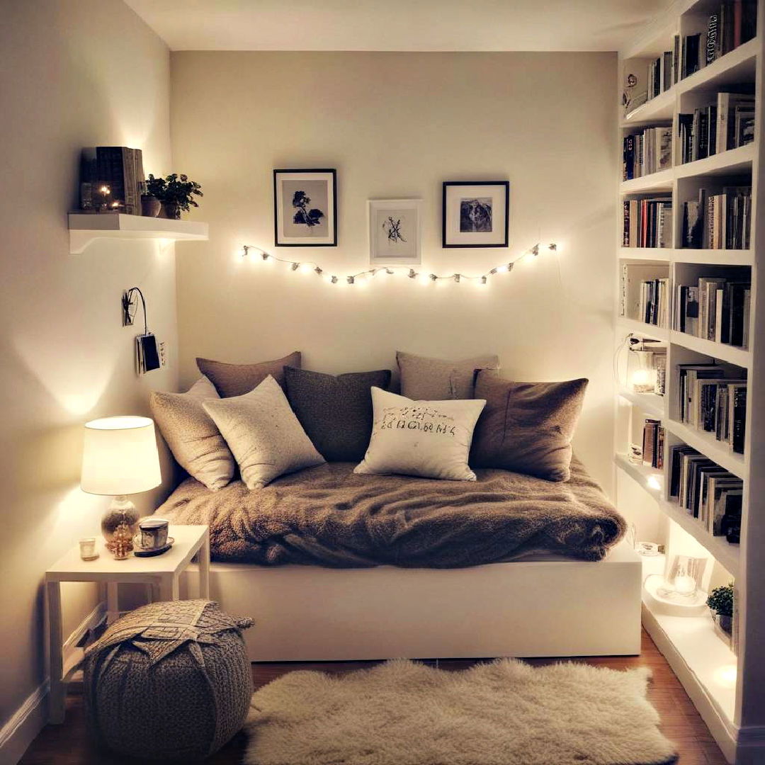 box room with cozy reading nook - 15 Box Room Ideas