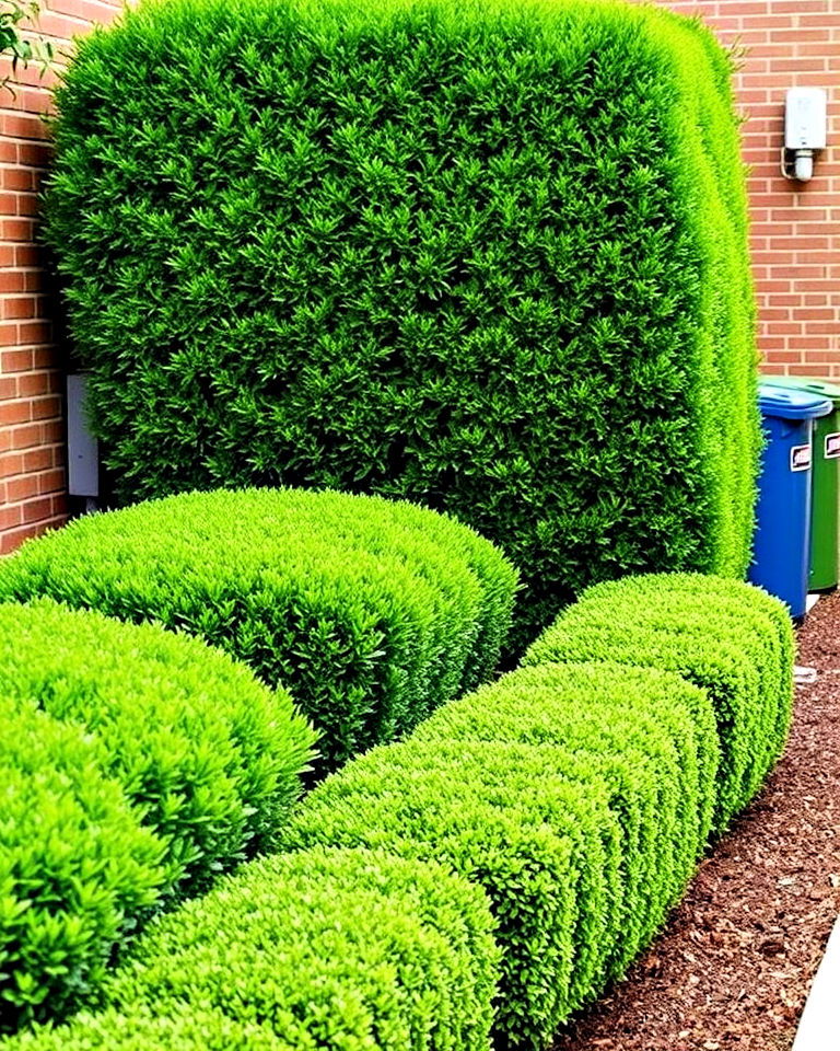boxwood shrubs to screen unsightly area - 20 Front Yard Boxwood Shrubs