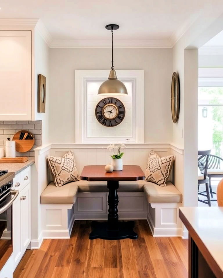 breakfast nook divider ideas - 30 Half Wall Ideas