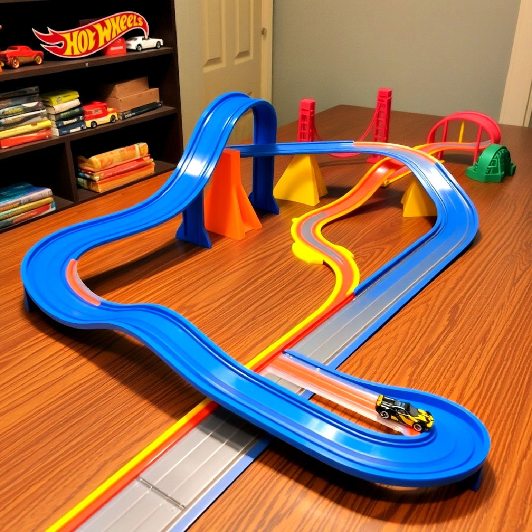 build your own track contest - 25 Hot Wheels Birthday Party Ideas