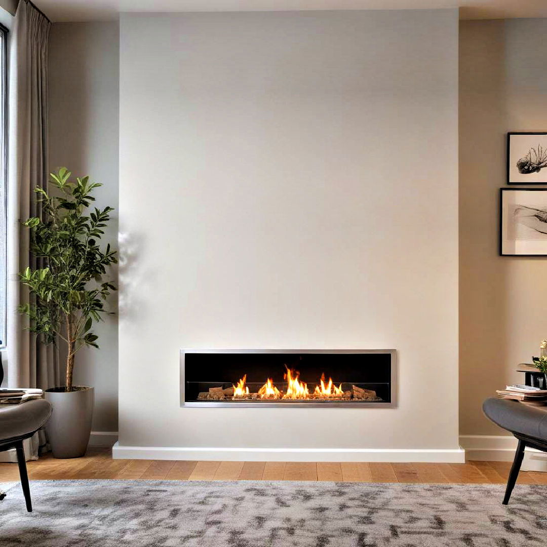 built in bioethanol modern fireplace - 40 Modern Fireplace Ideas