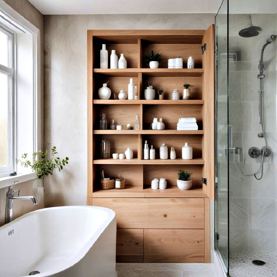 built in shower niche - 40 Bathroom Design Ideas