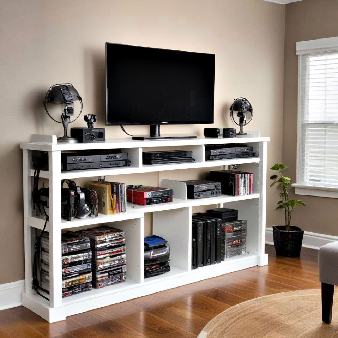 cable management solution ideas - 25 Small Game Room Ideas
