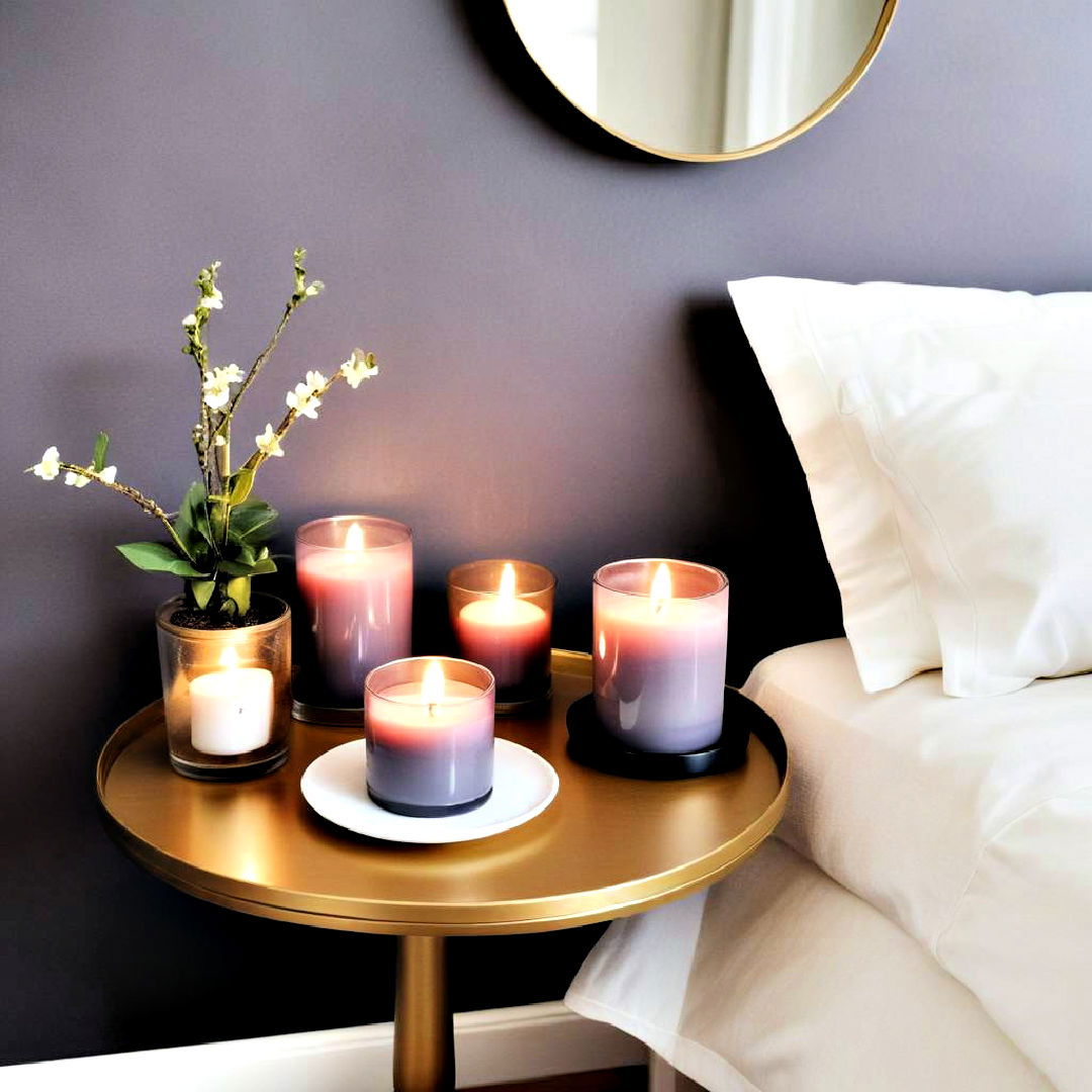 candles for small bedroom lighting - 15 Small Bedroom Lighting Ideas
