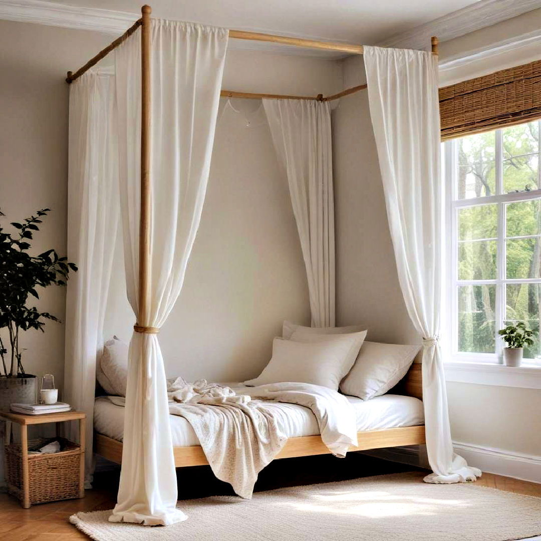canopy bed for small bedroom - 40 Small Bedroom Ideas