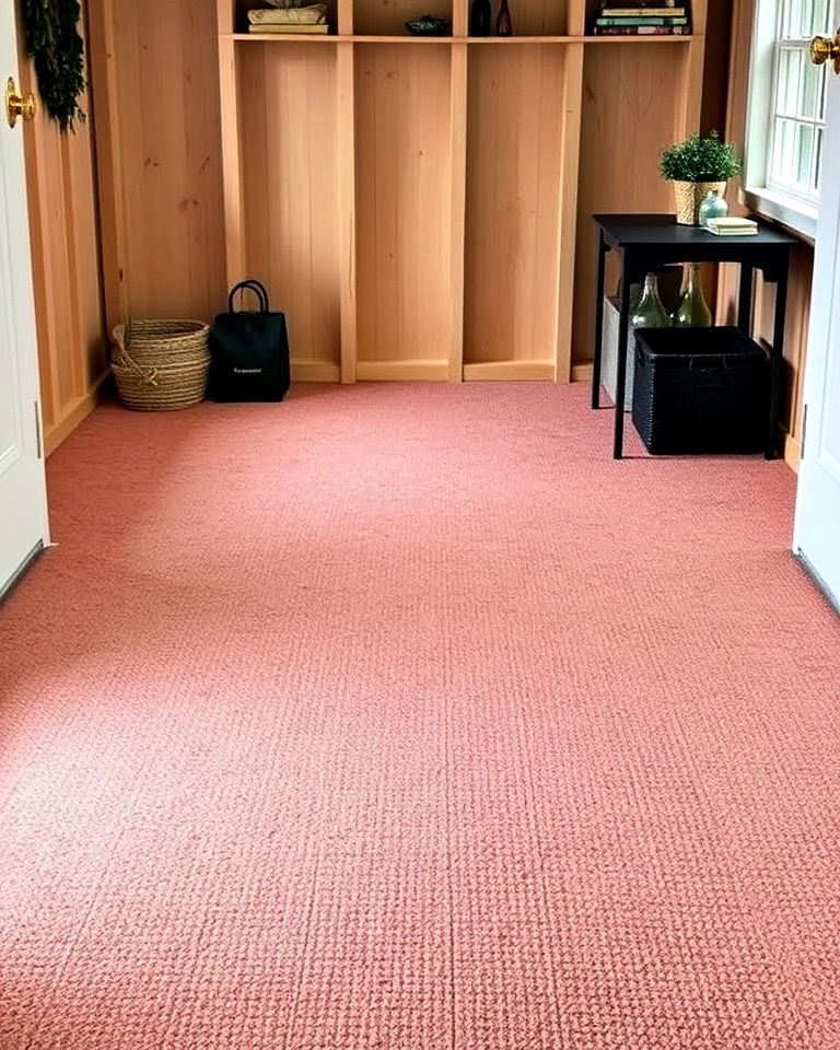 carpet tiles to add aesthetic appeal - 20 Shed Floor Ideas