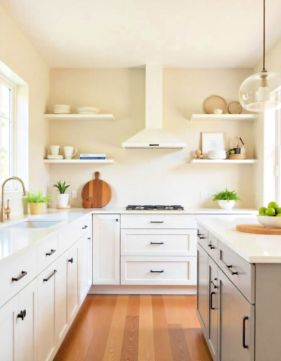 cashmere accent wall for kitchen - 20 Cashmere Kitchen Ideas