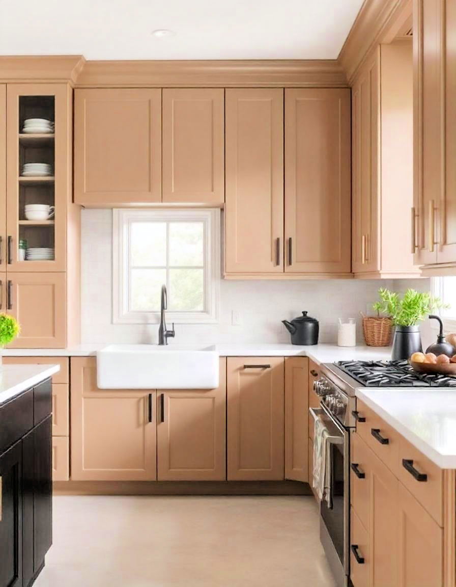 cashmere toned cabinetry - 20 Cashmere Kitchen Ideas