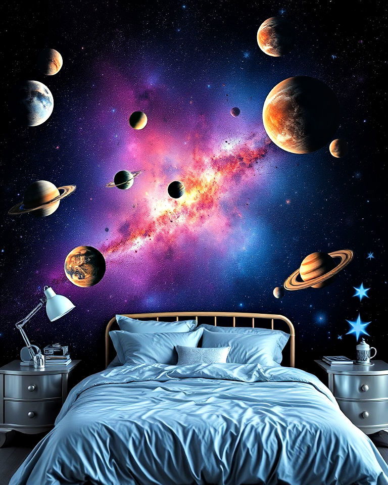 celestial dreamscape design for bedroom - 20 Fantasy Bedroom Ideas