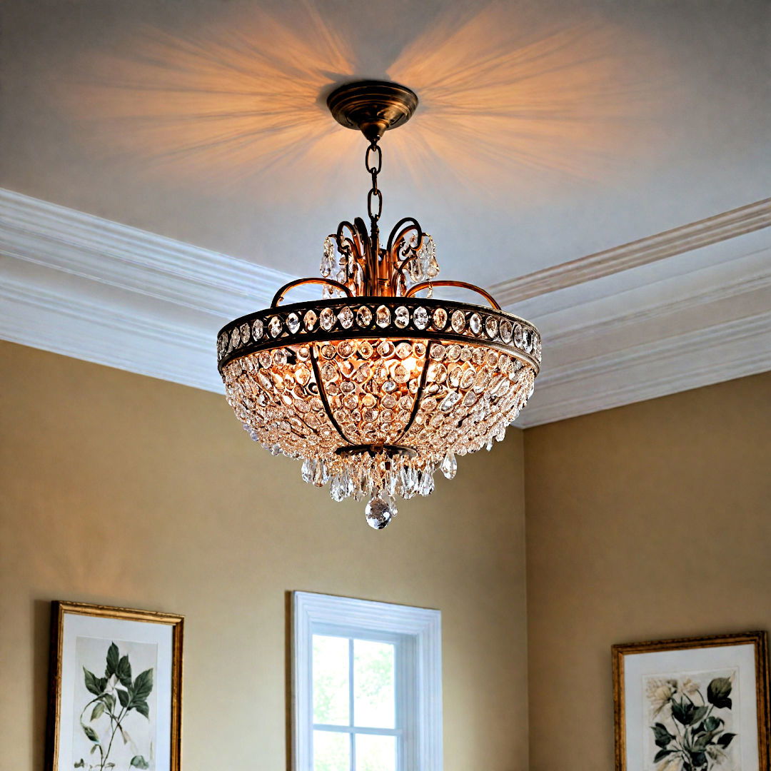 chandelier to elevate the rooms aesthetic - 40 Aesthetic Room Ideas