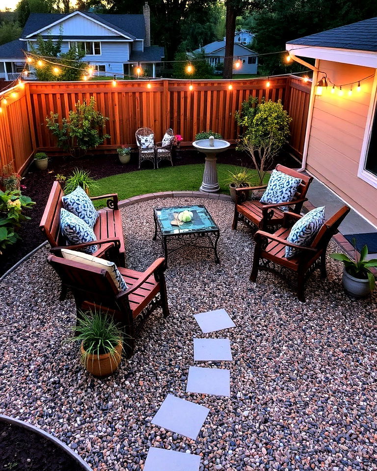 charming decomposed granite seating areas - 30 Decomposed Granite Landscaping Ideas