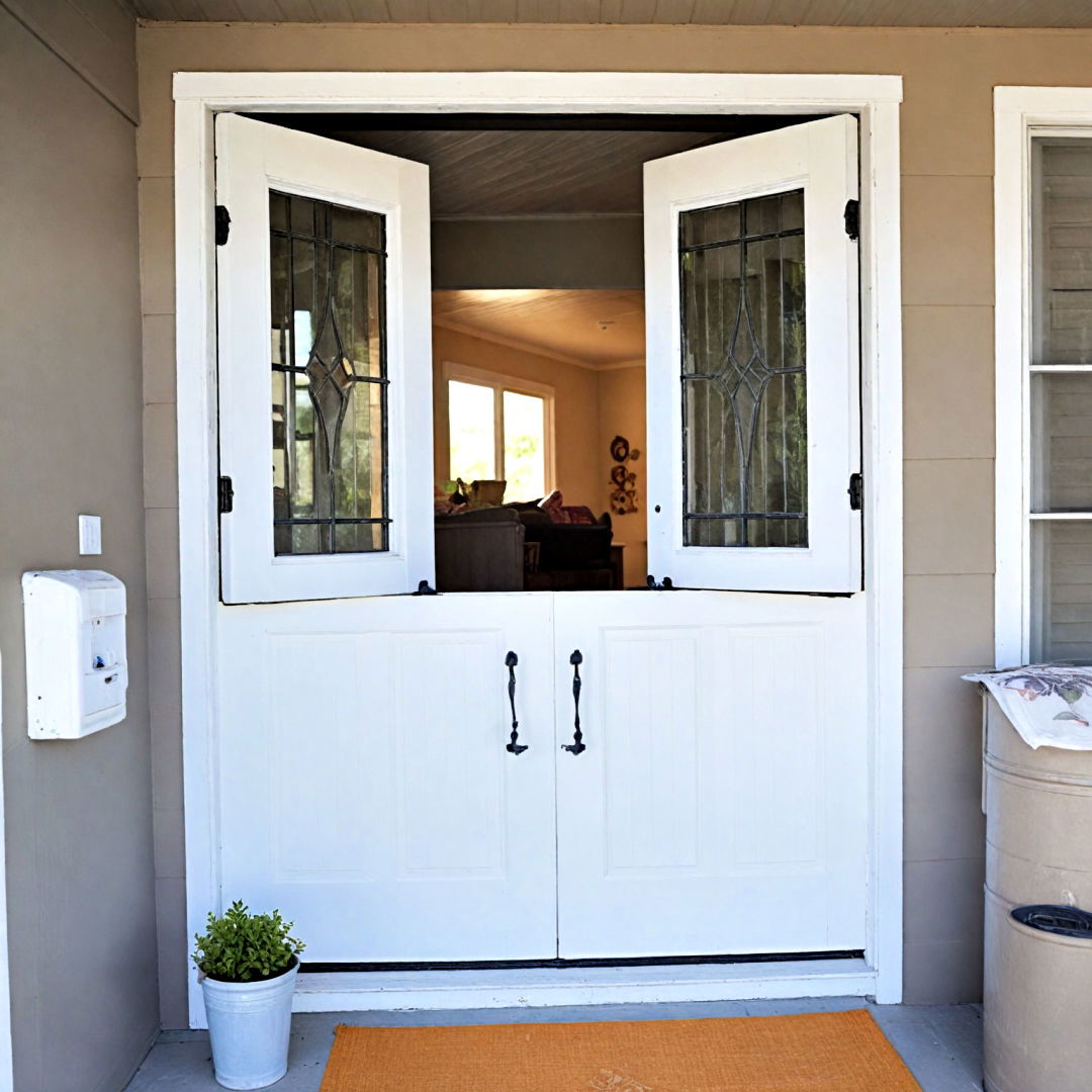 charming dutch door ideas - 30 Cottage Decorating Ideas